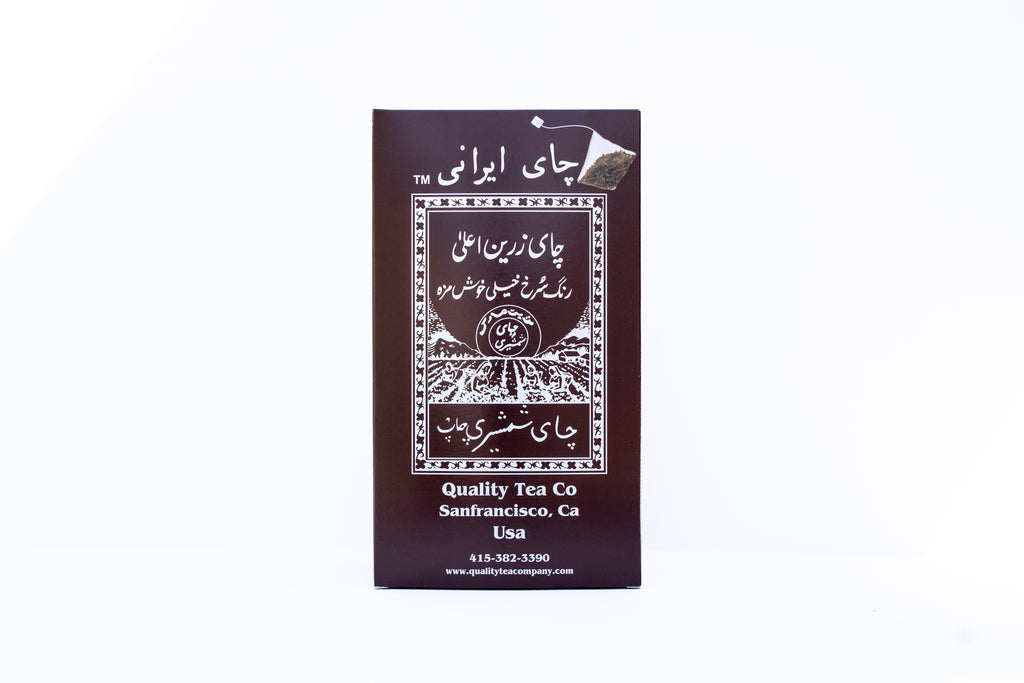 Shamshiri Persian Tea Bag (50 Sachets) The Quality Tea Company, Inc.